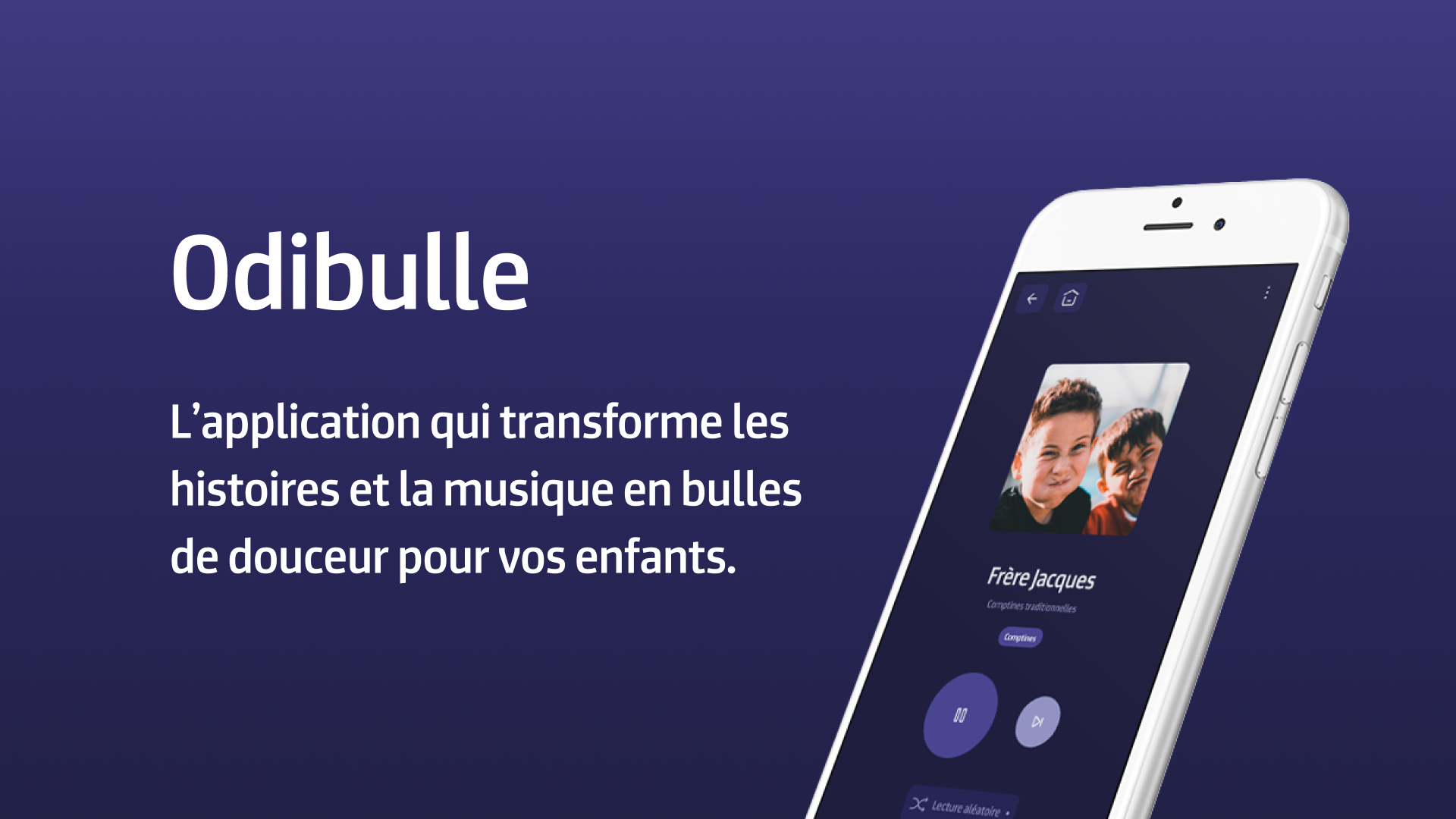 Odibulle: L’écoute audio sécurisée pour les enfants.